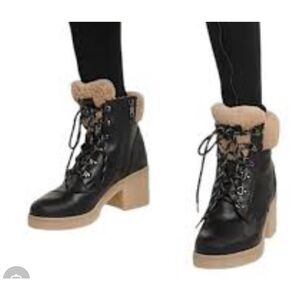 NWOB BOGNER split shearling ankle boots , $705 . Sz 38